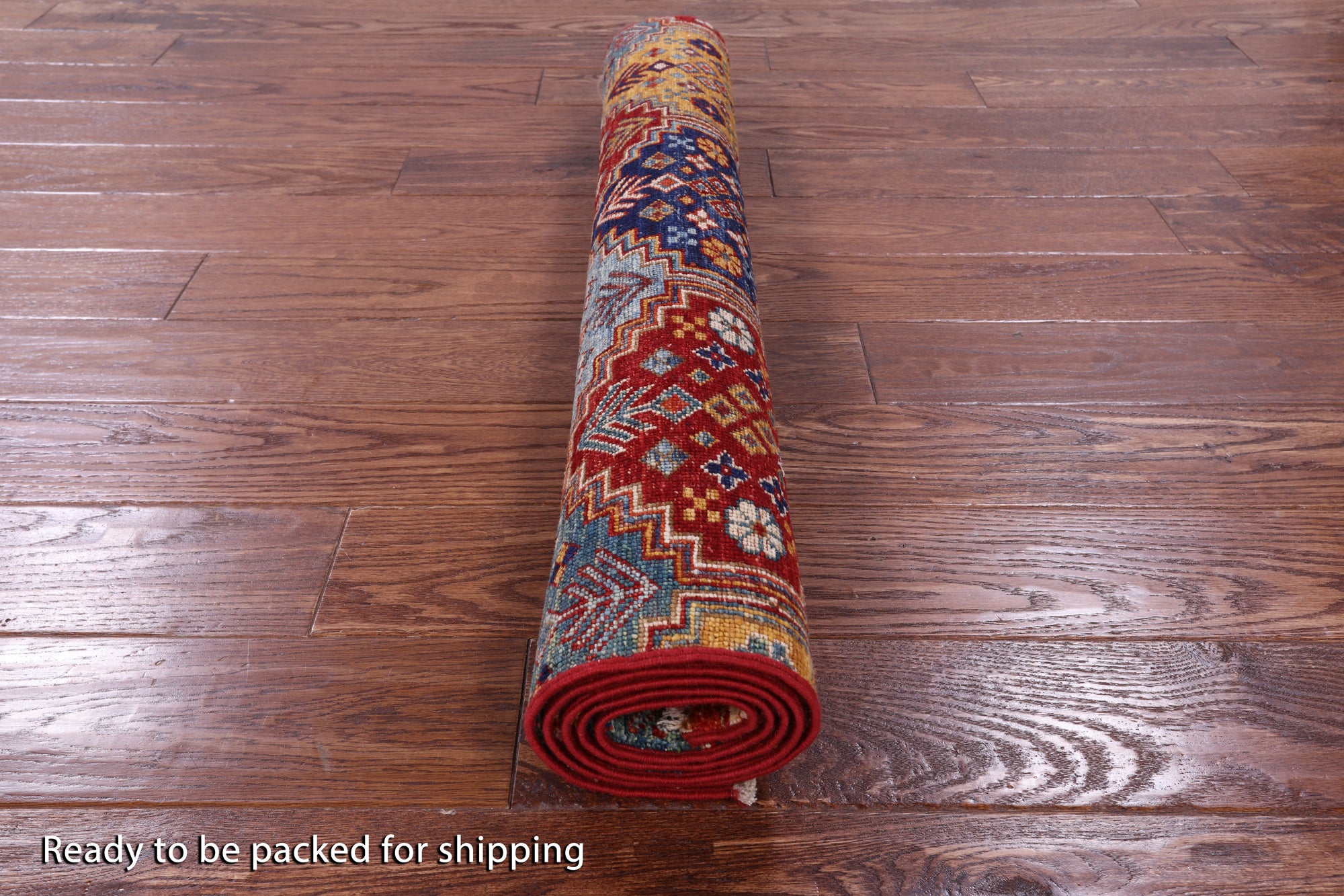 Khorjin Persian Gabbeh Handmade Wool Rug - 3' 3" X 4' 10" - Golden Nile