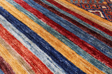 Khorjin Persian Gabbeh Hand Knotted Wool Rug - 2' 8" X 4' 0" - Golden Nile
