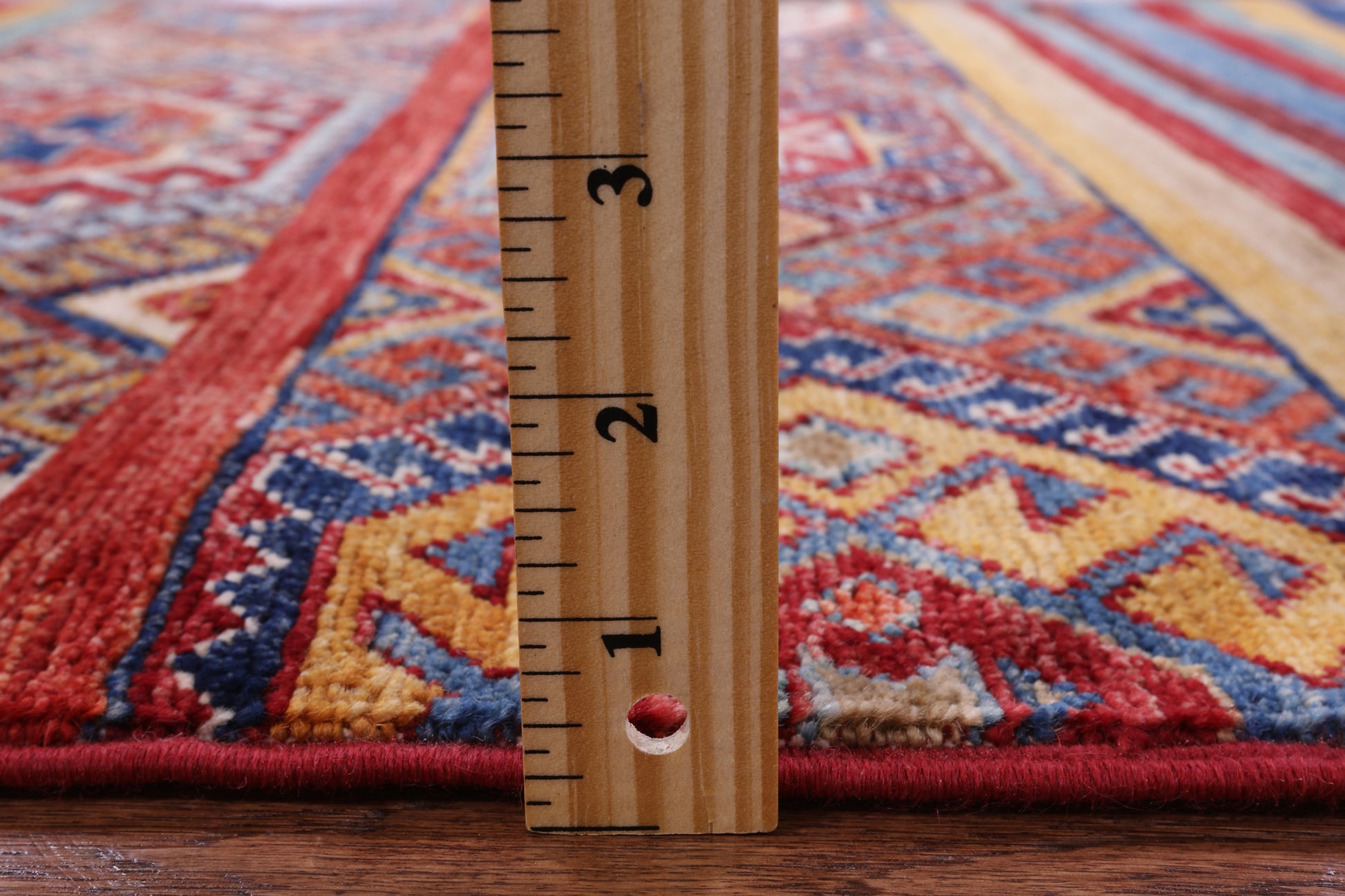 Khorjin Persian Gabbeh Hand Knotted Wool Rug - 2' 8" X 4' 0" - Golden Nile
