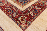 Ivory Garden Design Persian Hand Knotted Wool Rug - 4' 10" X 6' 7" - Golden Nile