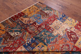 Super Kazak Handmade Wool Rug - 6' 8" X 9' 9" - Golden Nile