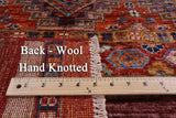 Khorjin Persian Gabbeh Hand Knotted Wool Rug - 2' 7" X 4' 0" - Golden Nile