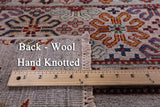 Tribal Persian Gabbeh Hand Knotted Wool Rug - 6' 3" X 9' 8" - Golden Nile