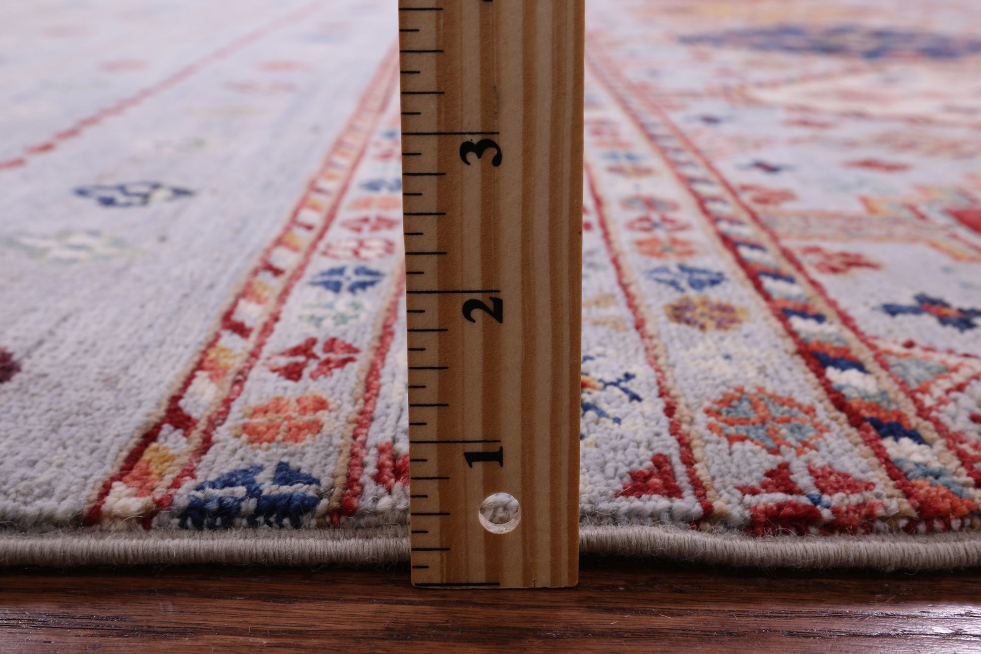 Khorjin Persian Gabbeh Hand Knotted Wool Rug - 6' 9" X 8' 1" - Golden Nile
