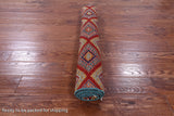 Green Khorjin Persian Gabbeh Hand Knotted Wool Rug - 3' 5" X 5' 0" - Golden Nile
