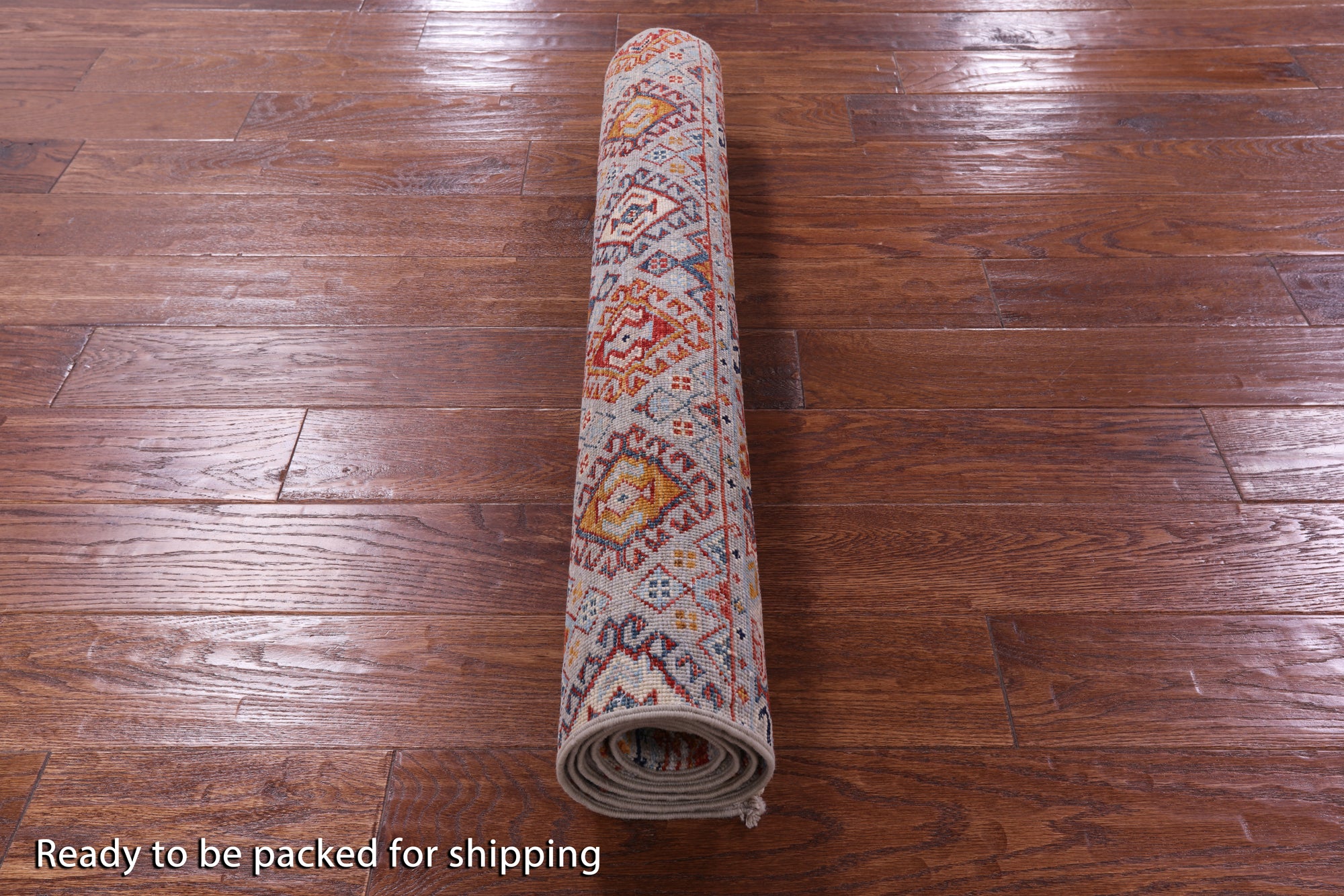 Khorjin Persian Gabbeh Hand Knotted Wool Rug - 3' 2" X 5' 0" - Golden Nile