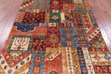 Super Kazak Hand Knotted Wool Rug - 5' 6" X 7' 9" - Golden Nile
