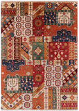 Super Kazak Handmade Wool Rug - 5' 6" X 7' 9" - Golden Nile