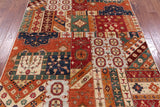 Super Kazak Handmade Wool Rug - 5' 6" X 7' 9" - Golden Nile