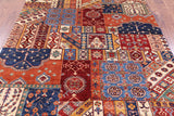 Super Kazak Handmade Wool Rug - 5' 6" X 7' 6" - Golden Nile