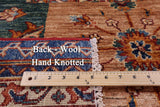 Super Kazak Hand Knotted Wool Rug - 5' 8" X 7' 8" - Golden Nile