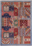 Super Kazak Hand Knotted Wool Rug - 6' 0" X 8' 8" - Golden Nile