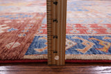 Super Kazak Handmade Wool Rug - 7' 0" X 9' 9" - Golden Nile