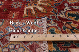Super Kazak Handmade Wool Rug - 5' 7" X 8' 1" - Golden Nile