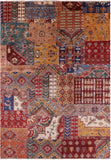 Super Kazak Handmade Wool Rug - 5' 7" X 8' 1" - Golden Nile
