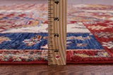 Super Kazak Handmade Wool Rug - 5' 7" X 8' 0" - Golden Nile