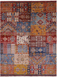 Super Kazak Handmade Wool Rug - 5' 10" X 7' 8" - Golden Nile