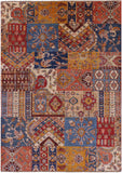 Super Kazak Hand Knotted Wool Rug - 5' 9" X 8' 3" - Golden Nile