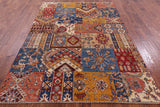 Super Kazak Hand Knotted Wool Rug - 5' 9" X 8' 3" - Golden Nile