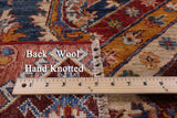 Super Kazak Hand Knotted Wool Rug - 5' 9" X 8' 3" - Golden Nile