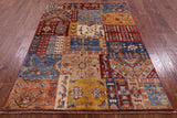 Super Kazak Hand Knotted Wool Rug - 5' 0" X 6' 11" - Golden Nile
