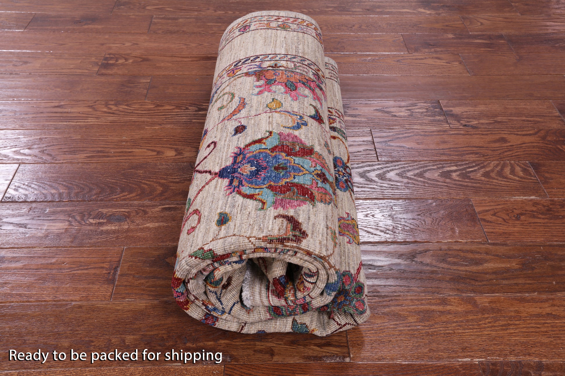 Peshawar Hand Knotted Wool Rug - 5' 6" X 8' 3" - Golden Nile