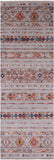 Khorjin Persian Gabbeh Hand Knotted Wool Runner Rug - 2' 7" X 7' 9" - Golden Nile
