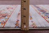 Khorjin Persian Gabbeh Hand Knotted Wool Runner Rug - 2' 7" X 7' 9" - Golden Nile