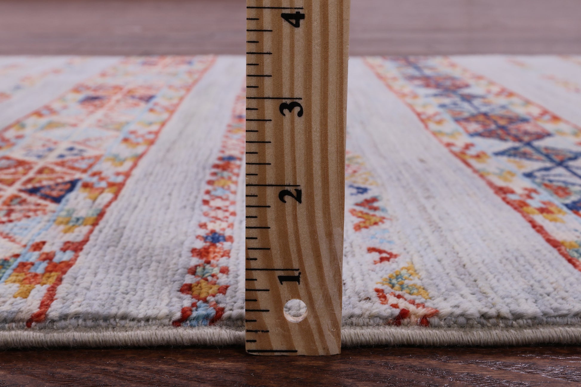 Khorjin Persian Gabbeh Hand Knotted Wool Runner Rug - 2' 7" X 7' 9" - Golden Nile