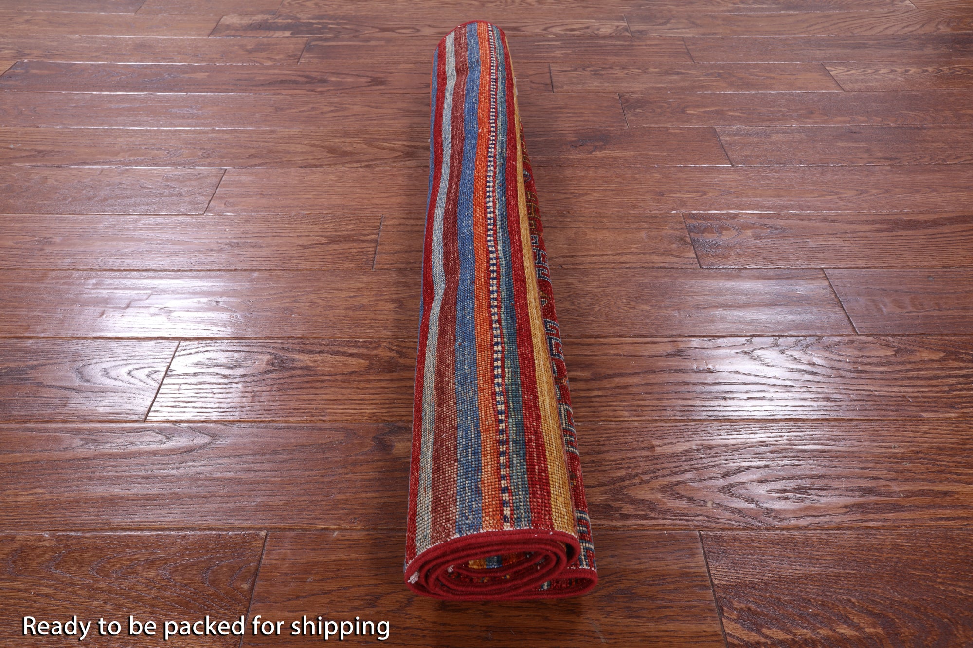 Khorjin Persian Gabbeh Handmade Wool Rug - 3' 2" X 4' 11" - Golden Nile