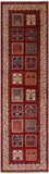 Red Persian Handmade Wool Runner Rug - 2' 8" X 9' 7" - Golden Nile
