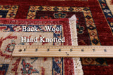 Red Persian Handmade Wool Runner Rug - 2' 8" X 9' 7" - Golden Nile