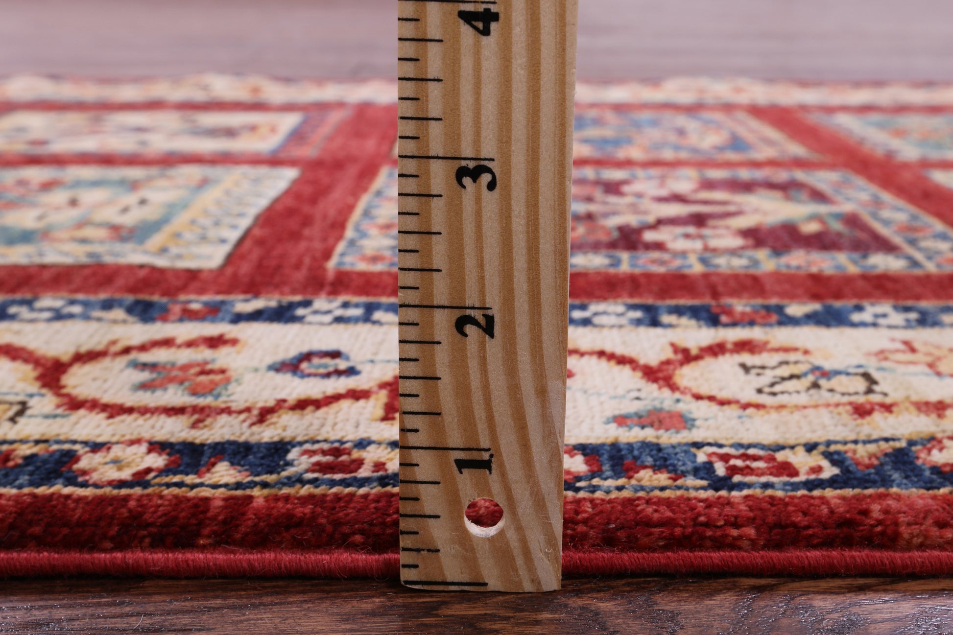 Red Persian Handmade Wool Runner Rug - 2' 8" X 9' 7" - Golden Nile