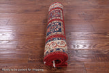 Red Persian Handmade Wool Runner Rug - 2' 8" X 9' 7" - Golden Nile