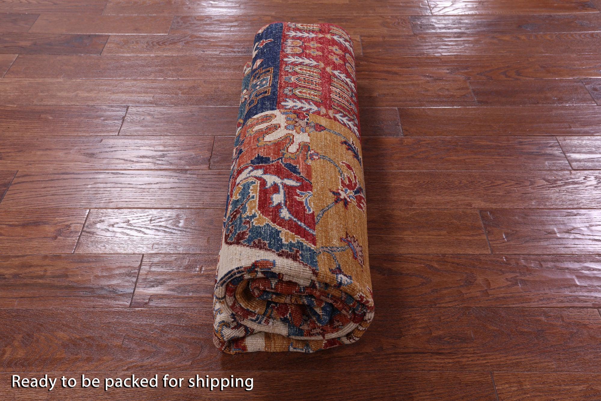 Super Kazak Hand Knotted Wool Rug - 5' 9" X 8' 0" - Golden Nile