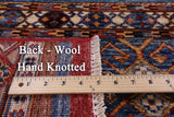 Khorjin Persian Gabbeh Handmade Wool Rug - 6' 8" X 9' 9" - Golden Nile