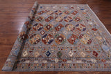 Turkmen Ersari Hand Knotted Wool Rug - 8' 9" X 11' 8" - Golden Nile
