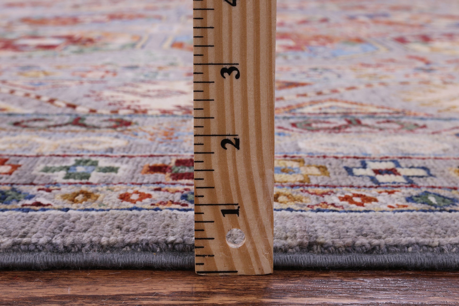 Turkmen Ersari Hand Knotted Wool Rug - 8' 9" X 11' 8" - Golden Nile