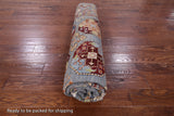 Turkmen Ersari Hand Knotted Wool Rug - 7' 10" X 9' 10" - Golden Nile