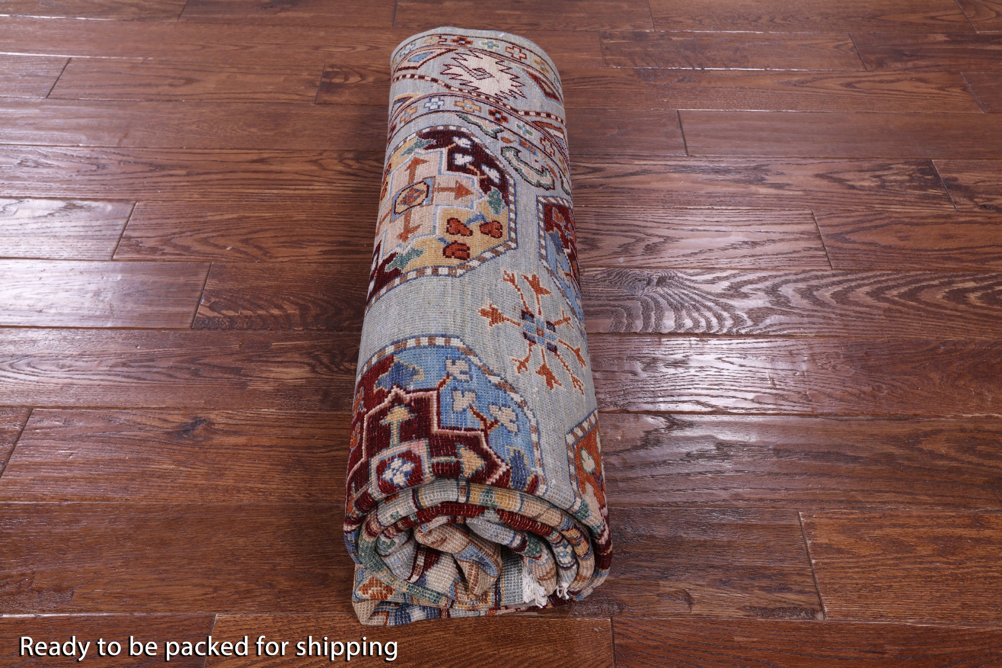 Turkmen Ersari Hand Knotted Wool Rug - 5' 7" X 7' 9" - Golden Nile