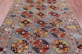 Turkmen Ersari Handmade Wool Rug - 5' 10" X 8' 7" - Golden Nile