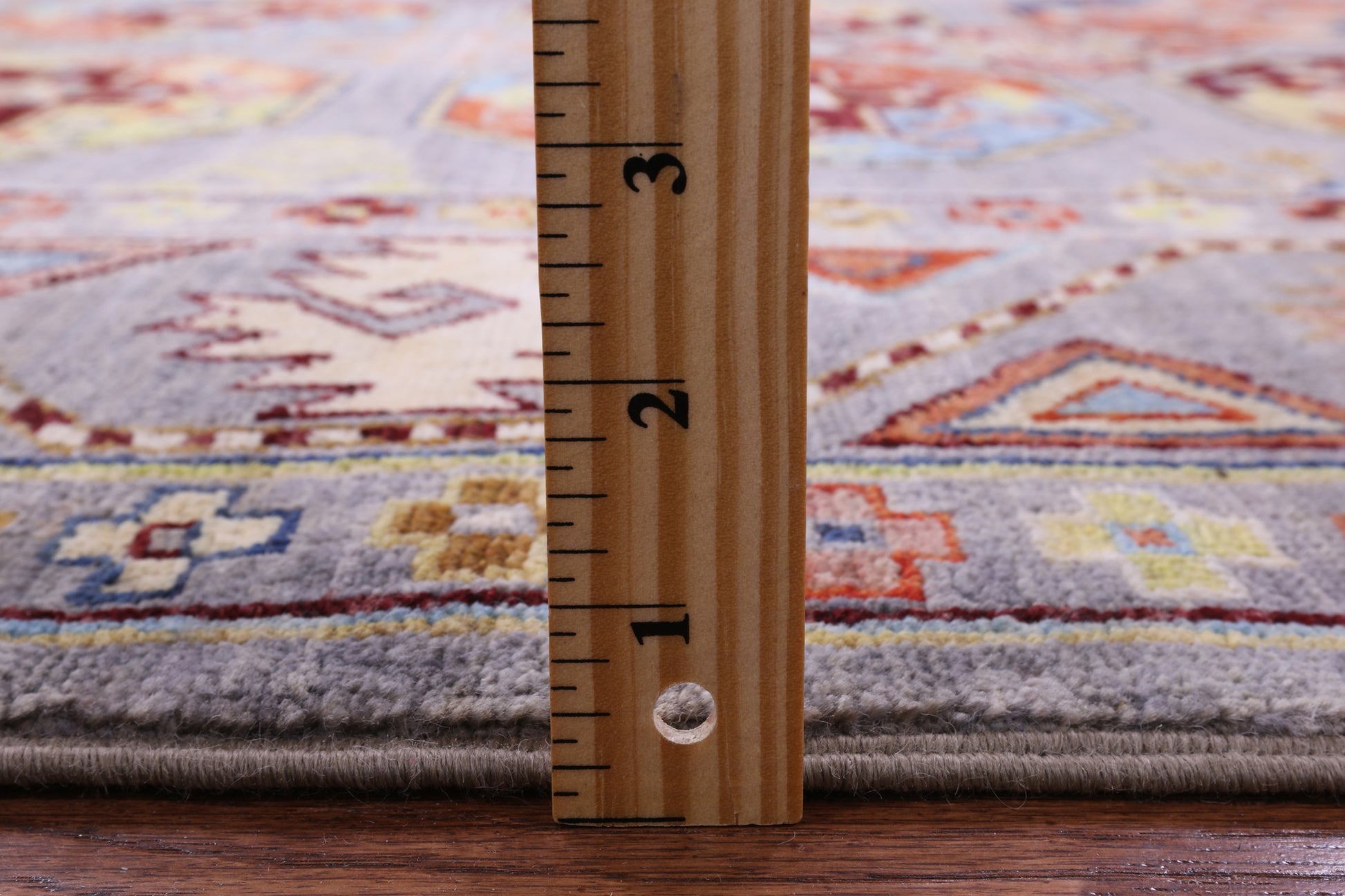 Turkmen Ersari Handmade Wool Rug - 5' 10" X 8' 7" - Golden Nile