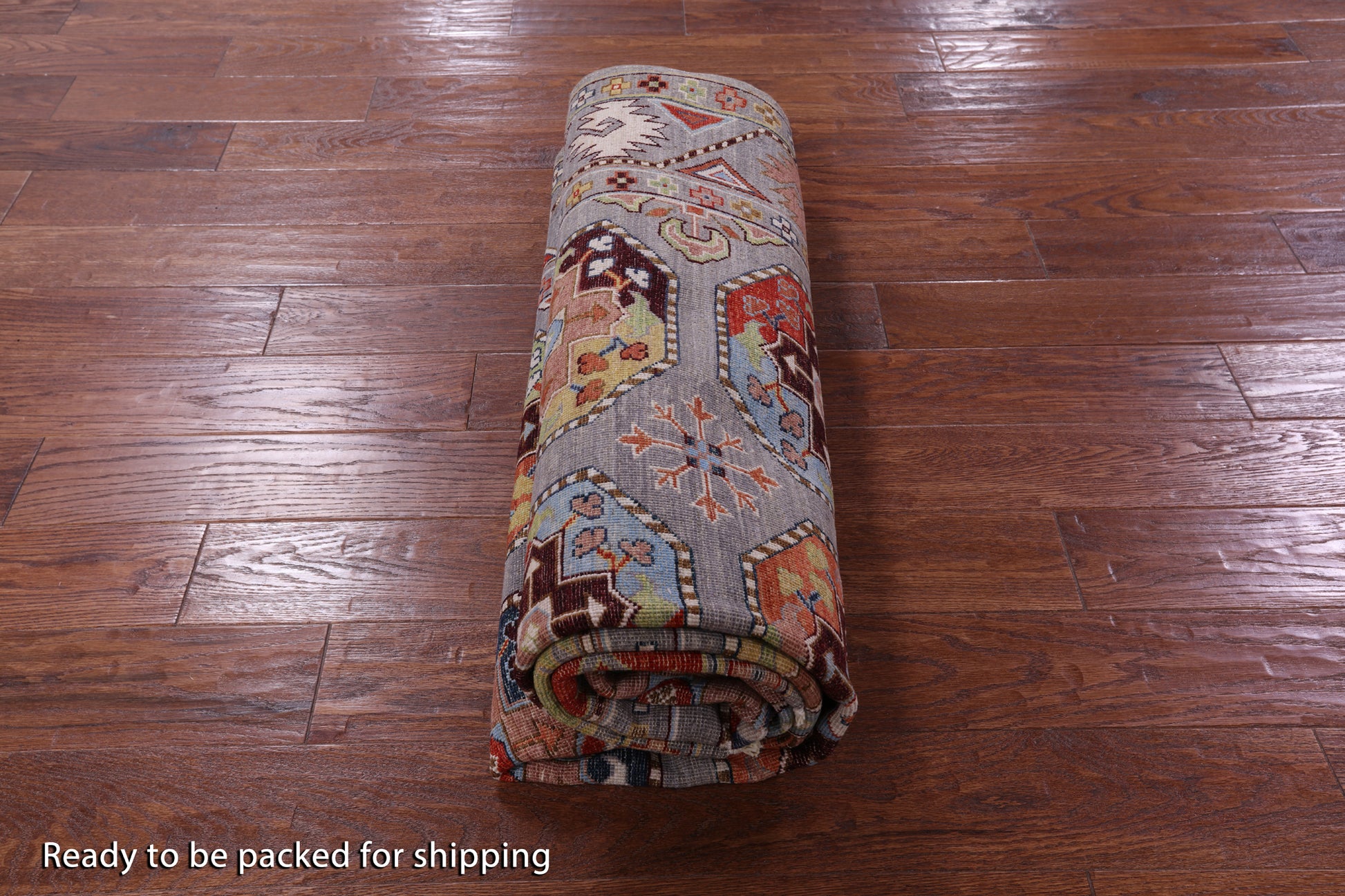 Turkmen Ersari Handmade Wool Rug - 5' 10" X 8' 7" - Golden Nile