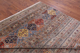 Khorjin Persian Gabbeh Hand Knotted Wool Rug - 8' 11" X 12' 3" - Golden Nile