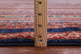 Shall Persian Gabbeh Handmade Wool Rug - 4' 2" X 5' 11" - Golden Nile