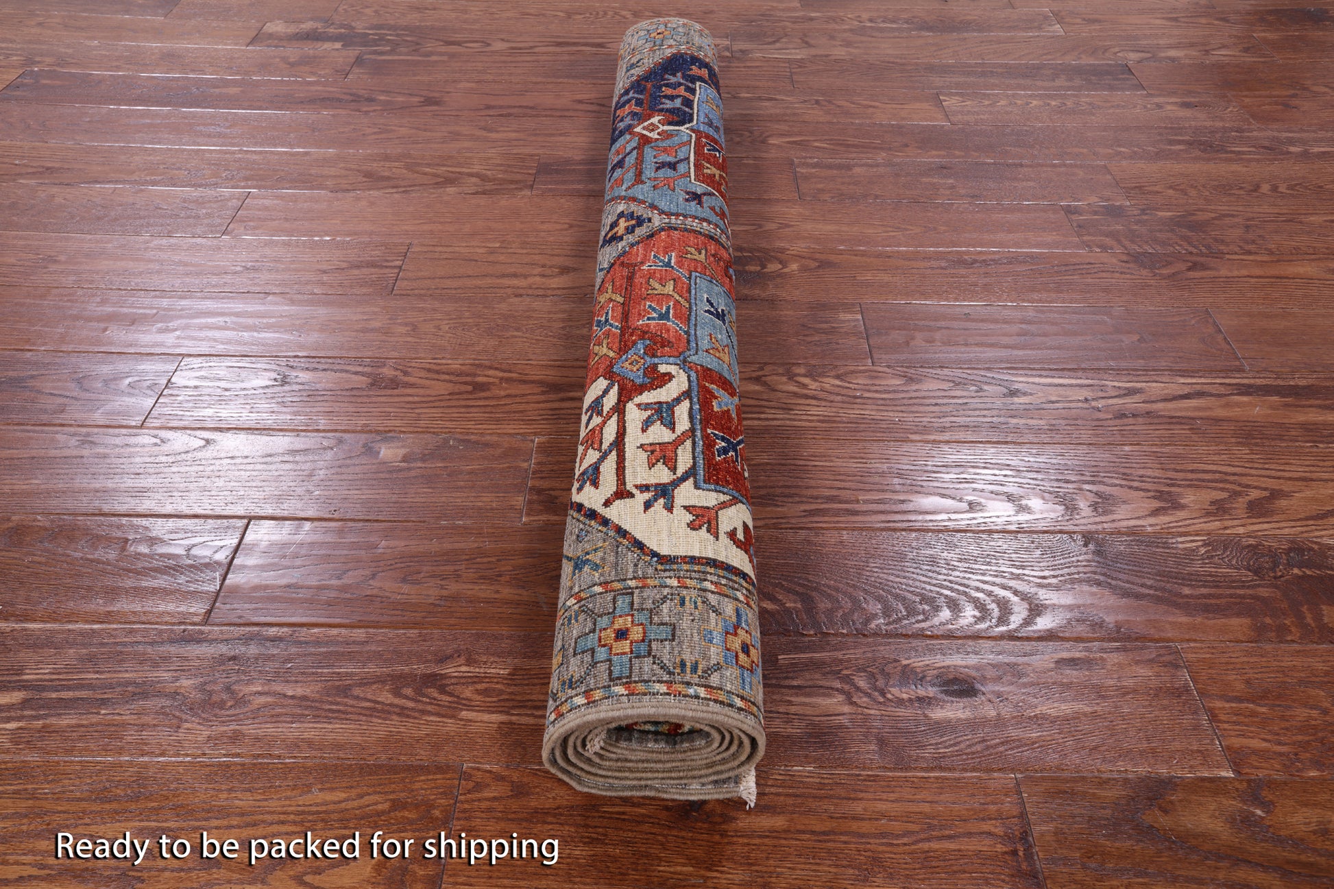 Turkmen Ersari Handmade Wool Rug - 4' 3" X 6' 0" - Golden Nile