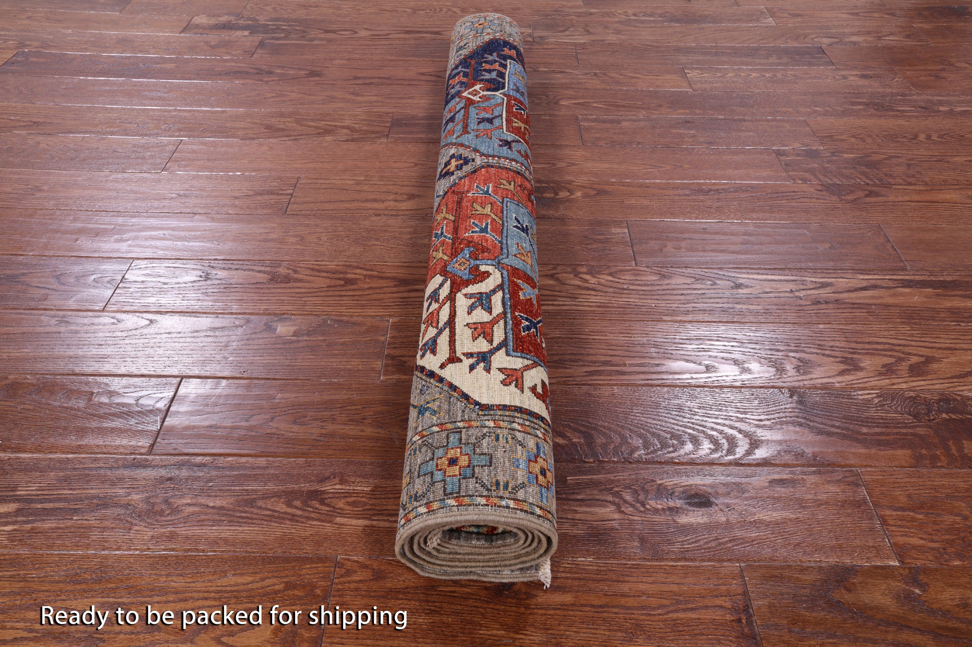 Turkmen Ersari Handmade Wool Rug - 4' 3" X 6' 0" - Golden Nile