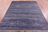 Full Pile Overdyed Hand Knotted Wool Rug - 6' 8" X 8' 0" - Golden Nile