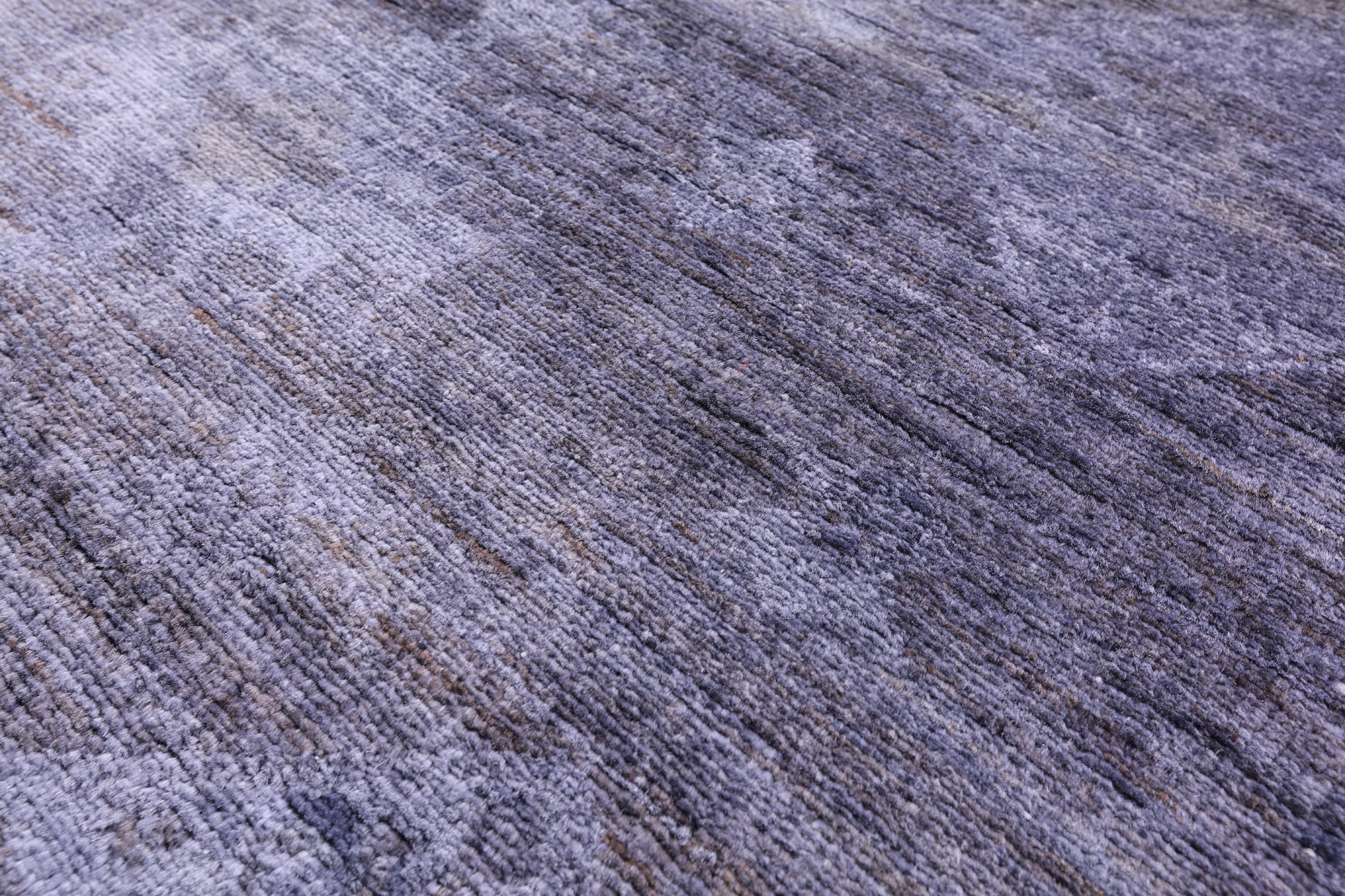 Full Pile Overdyed Hand Knotted Wool Rug - 6' 8" X 8' 0" - Golden Nile