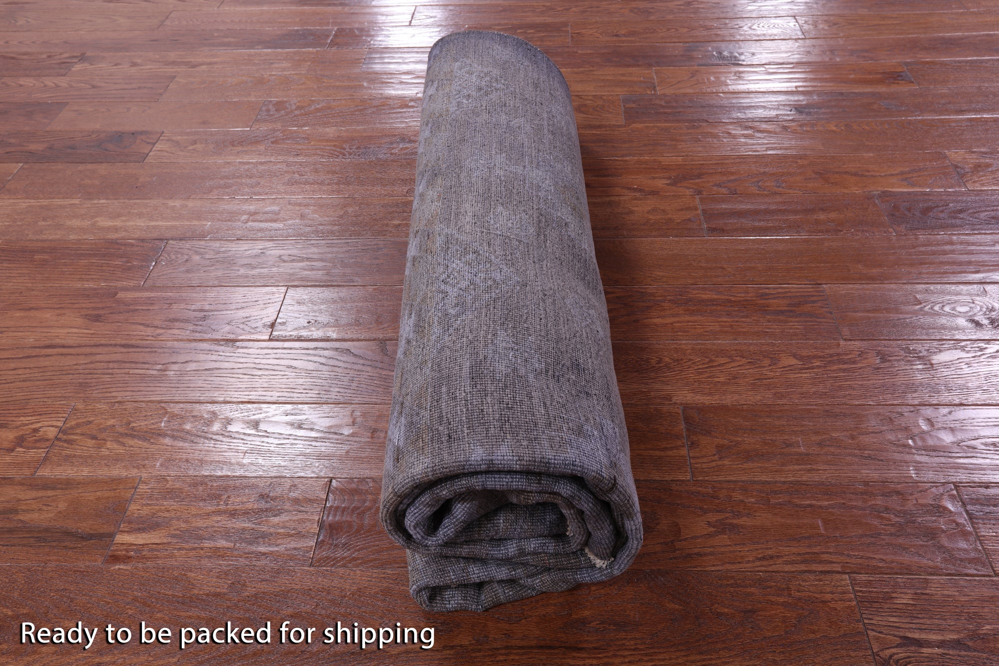 Full Pile Overdyed Hand Knotted Wool Rug - 6' 8" X 8' 0" - Golden Nile
